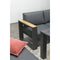 Garden Impressions Cube Loungebank Teak - Black