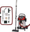Einhell TE-VC 2025 SACL - Elektrische Nat-/Droogzuiger - 1200 W - 25 L RVS reservoir