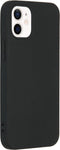 iMoshion Hoesje Geschikt voor iPhone 12 Mini Hoesje Siliconen - iMoshion Color Backcover - Zwart