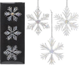 Decoratieve figuren (3 uds) Kristal