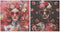 Schilderij Home ESPRIT Bedrukt Modern 120 x 3 x 120 cm (2 Stuks)