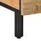 vidaXL - Salontafel - 80x54x40 - cm - massief - mangohout - bruin