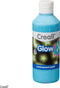 Creall glow-in-the-dark verf blauw.