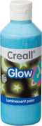 Creall glow-in-the-dark verf blauw.