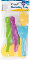 Creall Klei gereedschap 5-delig plastic