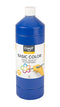 Creall - Plakkaatverf basic 11 donkerblauw 1000ml | Fles a 1000 milliliter | 6 stuks