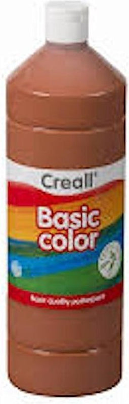 Creall plakkaatverf Basic Color 500ml - Bruin