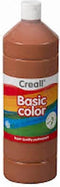 Creall plakkaatverf Basic Color 500ml - Bruin