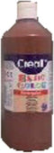 Creall plakkaatverf Basic Color 500ml - Bruin