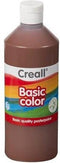 Creall plakkaatverf Basic Color 500ml - Bruin