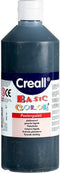 Creall plakkaatverf Basic Color 500ml - Zwart