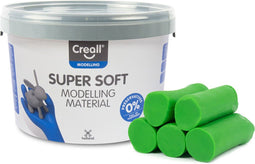 Creall Supersoft boetseerklei groen - 1750gram