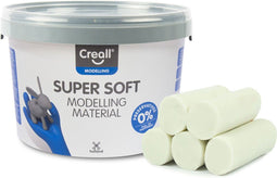 Creall Supersoft Klei wit - 1750gram