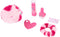 Create it! Hart Make-up Set Hartjes