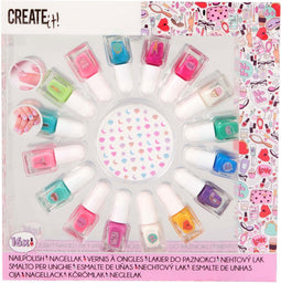 Create it! Nagellak Set 16 potjes