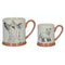 Creatieve topjes Mokken - Vos - 2 Stuks - 310 ml - Porselein -