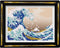 Creatieve vrijetijdsset - LANSAY - Paillettencollectie - The Great Wave - Hokusai - 14 jaar