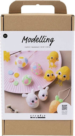 Creativ Company 977531, Glitterboetseerkleiset voor kinderen, 3 jaar, Meerkleurig