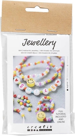 Creativ Company CC Creatieve Mini Hobbyset Sieraden Smileys Armbandjes