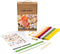 Creativ Company Crepe Papier Ontdekken Kit, 105 gr, Diverse Kleuren, 1 Set