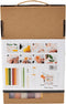 Creativ Company Crepe Papier Ontdekken Kit, 105 gr, Diverse Kleuren, 1 Set