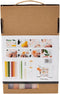 Creativ Company Crepe Papier Ontdekken Kit, 105 gr, Diverse Kleuren, 1 Set
