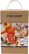 Creativ Company Crepe Papier Ontdekken Kit, 105 gr, Diverse Kleuren, 1 Set