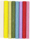 Creativ Company Crêpepapier, 25x60 cm, Crêpeverhouding: 180%, 105 gr, standaardkleuren, 8vellen / 1 pak