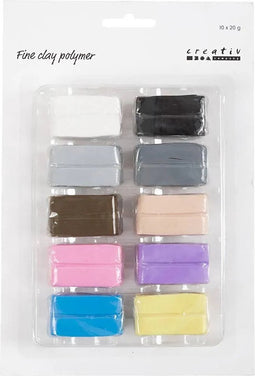 Creativ Company Fijne Polymeerklei 10x20 gr Pastel