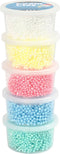 Creativ Company Foam Clay Extra Large, Diverse Kleuren, 25 gr, 5 Doosje