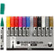 Creativ Company - Glas porseleinstiften crea comp 1-2mm 12 kleuren | 6 stuks