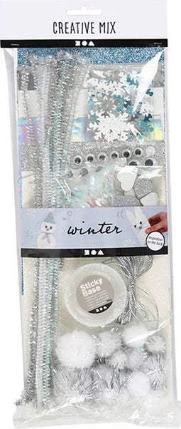 Creativ Company Hobby Basismaterialen, Winter, 1 Doos