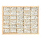 Creativ Company Houten letterkralen wit a-z, 750st.