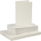 Creativ Company Kaarten En Enveloppen, 10,5x15 cm, 11,5x16,5 cm, Off-white, 50 Set, 1 Doos