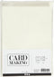 Creativ Company Kaarten En Enveloppen, 10,5x15 cm, 11,5x16,5 cm, Off-white, 50 Set, 1 Doos
