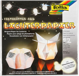 Creativ Company Lantaarnpapier Wit, 30x30cm