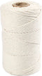Creativ Company Macramé Koord, L: 198 m, 2 mm, Off-white, 330 gr, 1 Rol