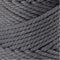 Creativ Company Macramé Koord, L: 55 m, 4 mm, Grijs, 330 gr, 1 Rol