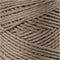 Creativ Company Macramé Koord, L: 55 m, 4 mm, Lichtbruin, 330 gr, 1 Rol