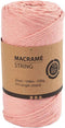 Creativ Company Macrame Koord Roze, 198m