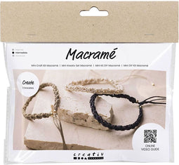 Creativ Company Mini Hobbyset 3 Macramé Armbanden