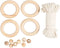 Creativ Company Mini Hobbyset Macramé Servetring Off-white