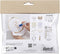Creativ Company Mini Hobbyset Punch Needle Sleutelhanger Beige