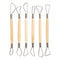 Creativ Company Mirrettes set ronde kanten, 6st.
