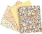 Creativ Company Patchwork Stof, 45x55 cm, 100 gr, Geel, 4 Stuk, 1 Bol