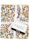 Creativ Company Patchwork Stof, 45x55 cm, 100 gr, Geel, 4 Stuk, 1 Bol