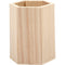 Creativ Company - Pennenbak creativ company zeshoek 10.5x8cm triplex | 12 stuks