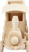 Creativ Company Speelgoedtrein met rijtuig, H: 9,5 cm, L: 21,5 cm, W: 6,5 cm, 1 stuk