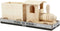 Creativ Company Speelgoedtrein met rijtuig, H: 9,5 cm, L: 21,5 cm, W: 6,5 cm, 1 stuk