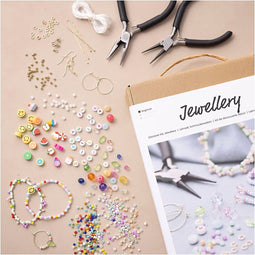 Creativ Company Starterknutselset Sieraden Levendige kleuren, 1 pack